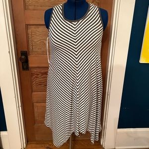 Target || Mossino || A -line Striped Sleeveless Dress || Size Medium